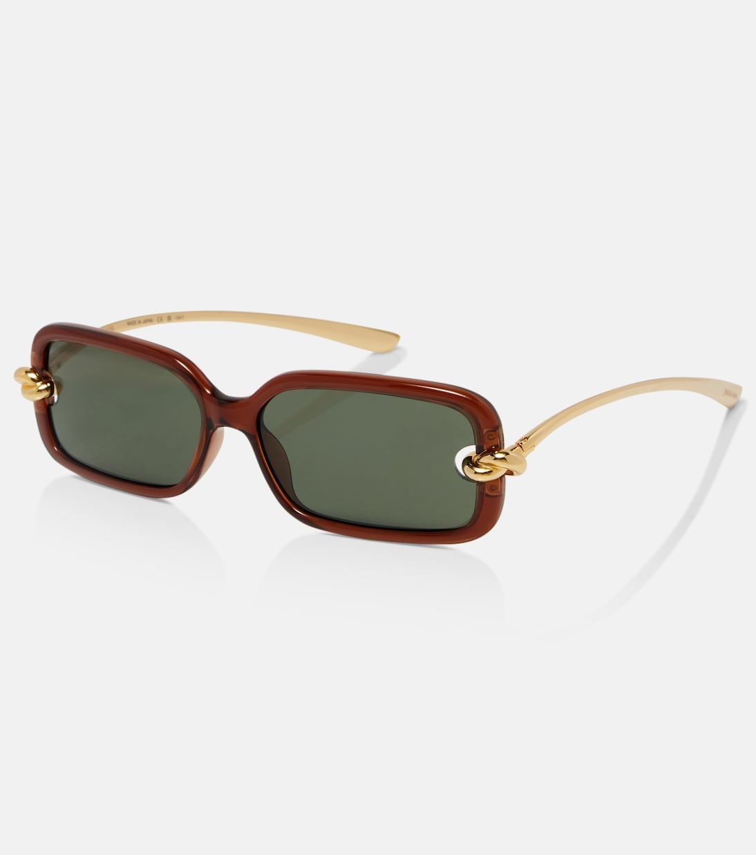 Bottega Veneta - Knot rectangular sunglasses