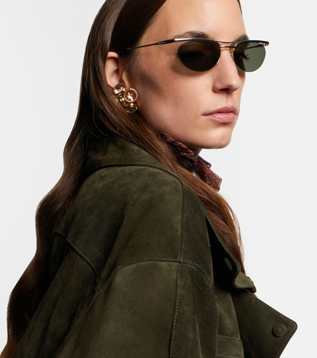 Saint Laurent - SL 862 oval sunglasses