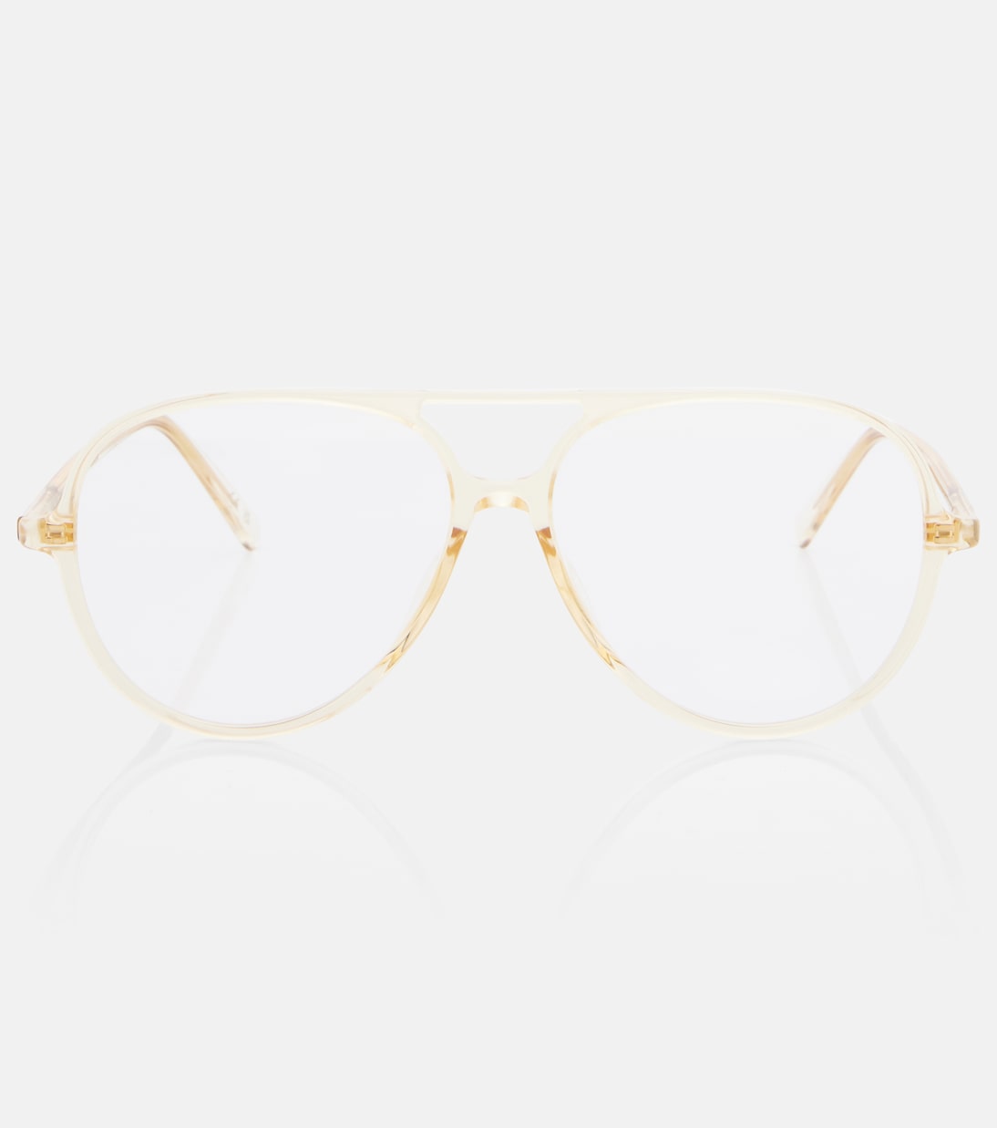 Valentino Garavani - Ultralight V VLogo aviator glasses