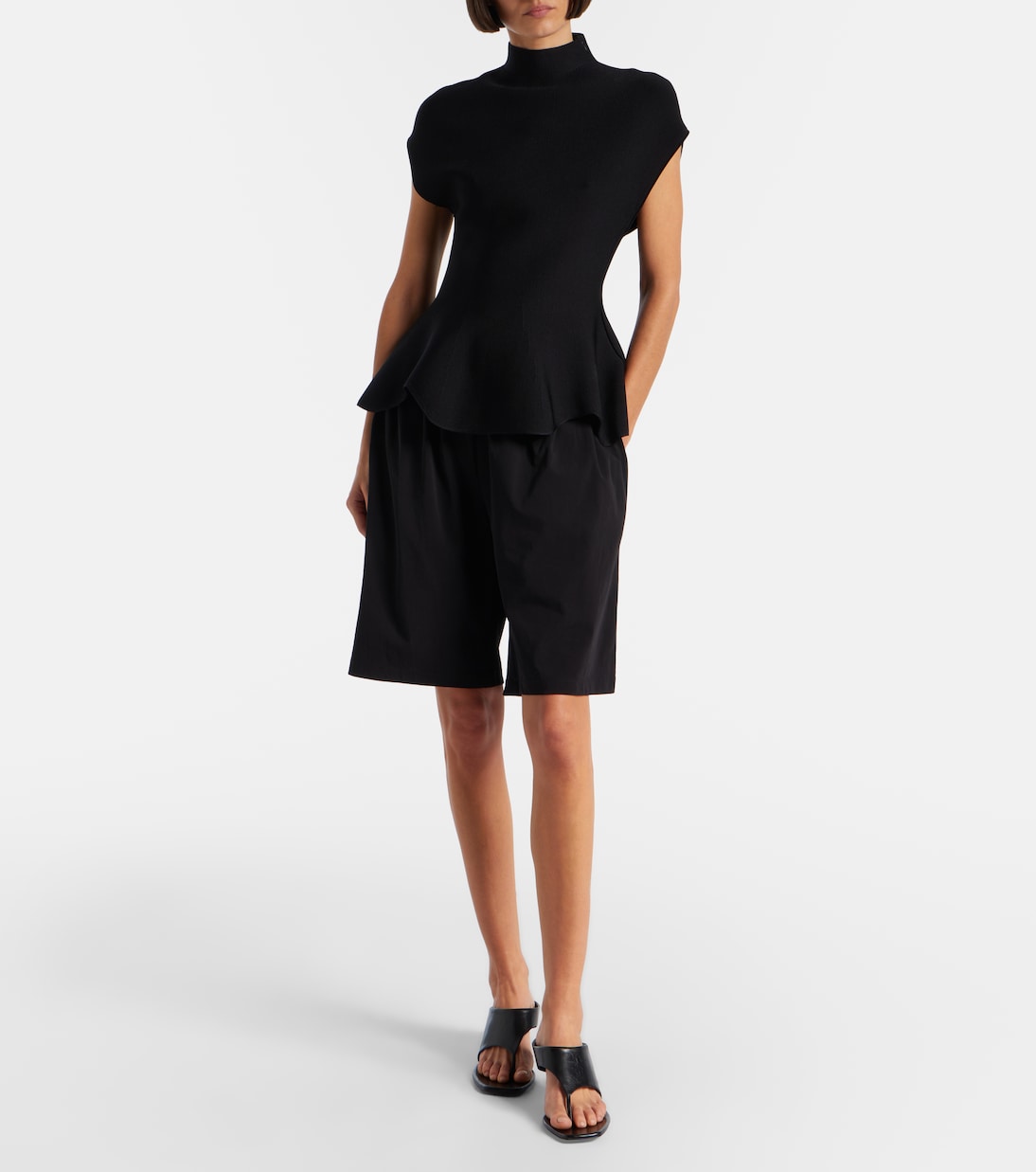 Khaite - Poppy cotton shorts