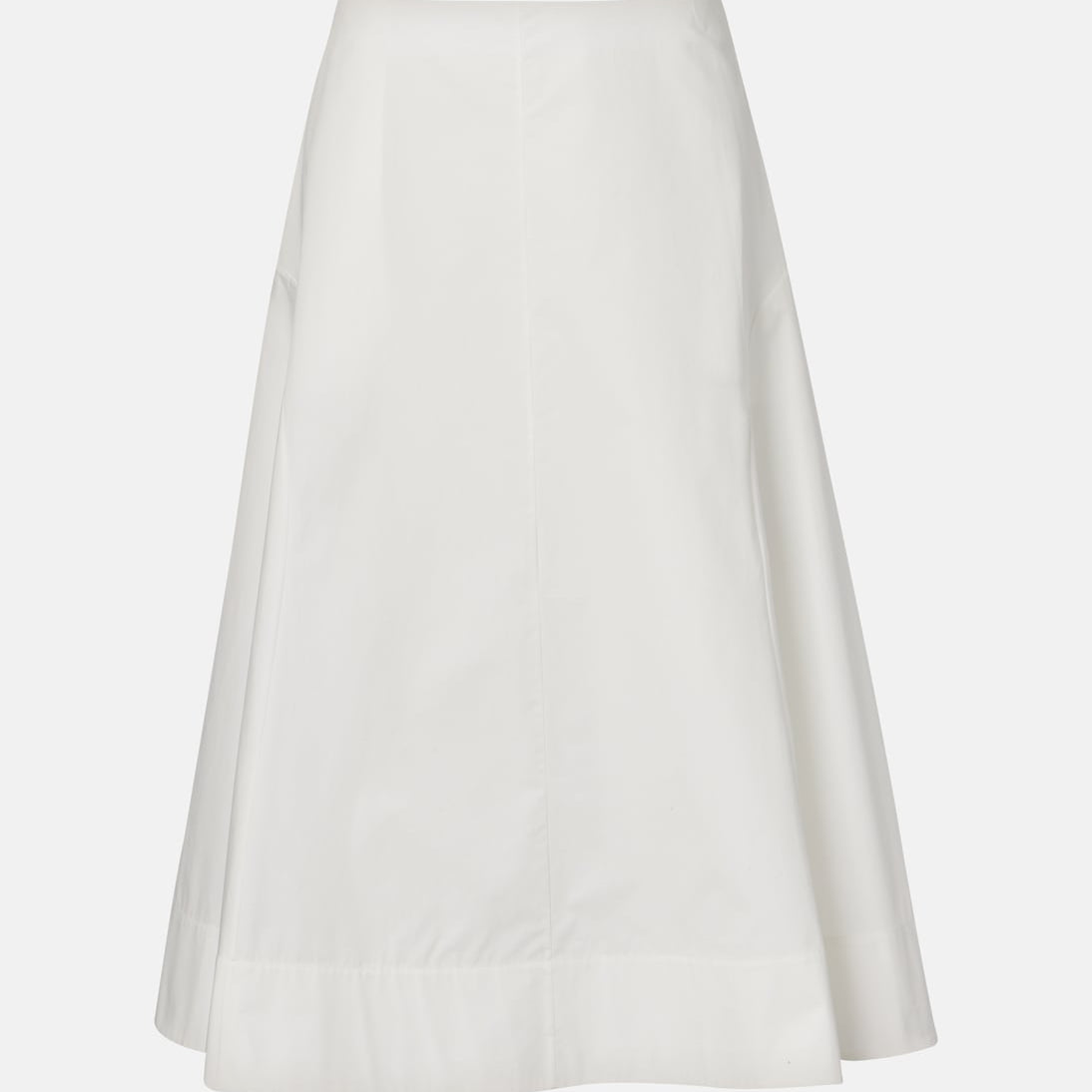 Khaite - Artin cotton midi skirt