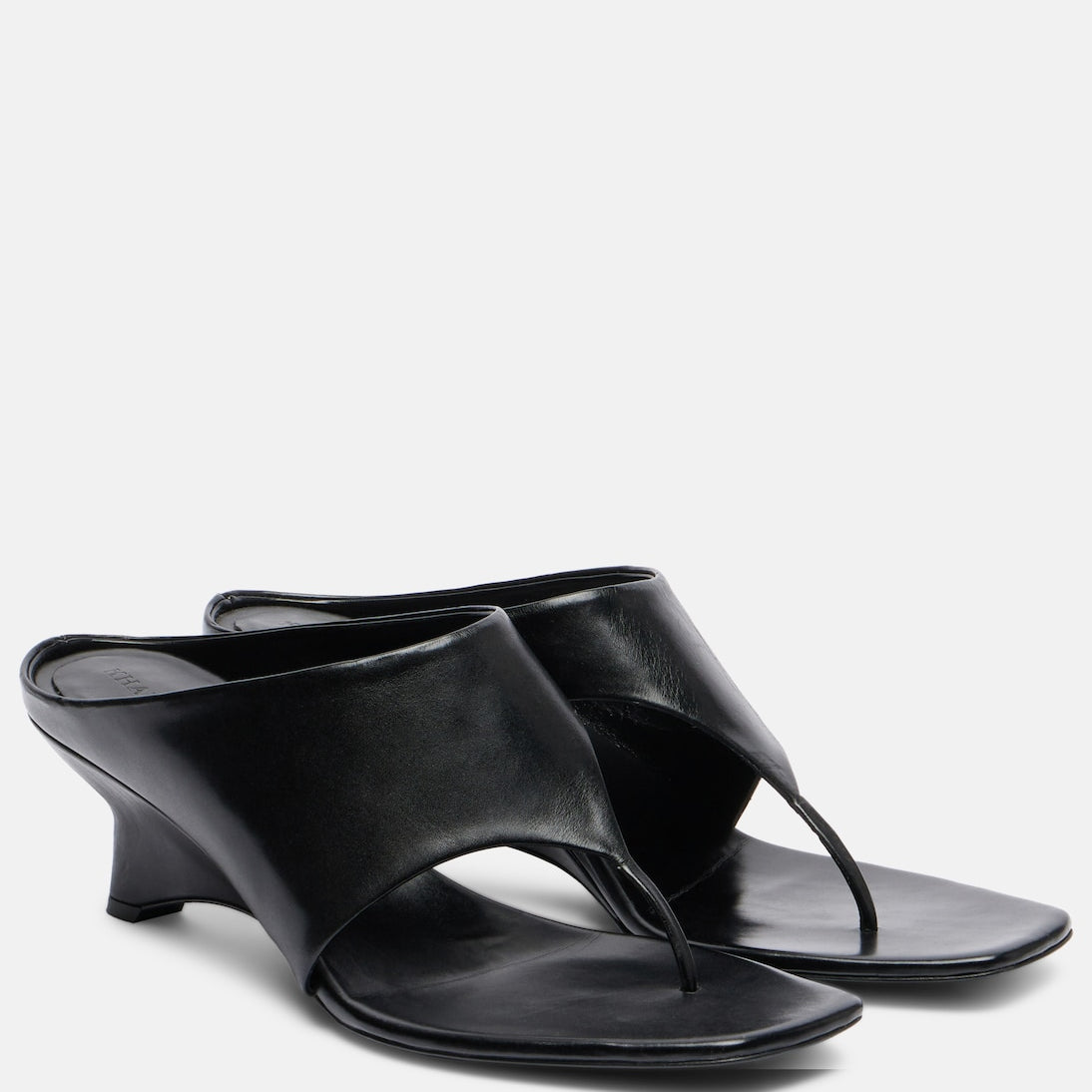 Khaite - Marlow 55 leather thong sandals
