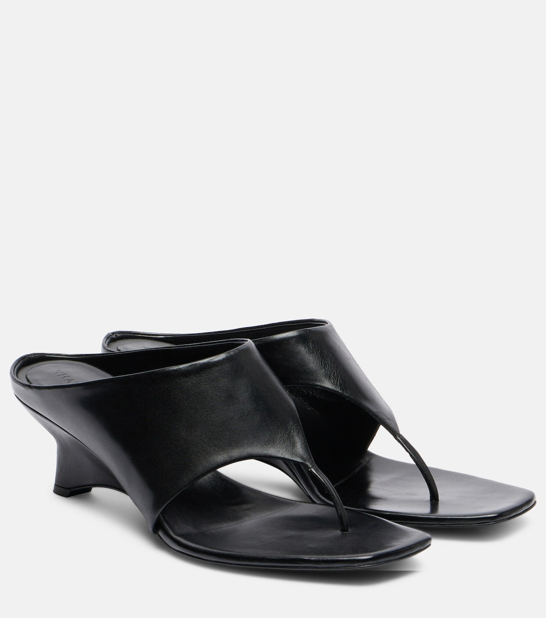 Khaite - Marlow 55 leather thong sandals