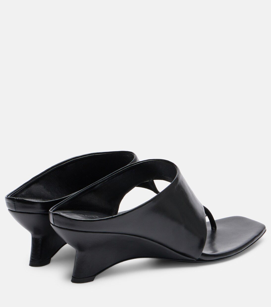 Khaite - Marlow 55 leather thong sandals