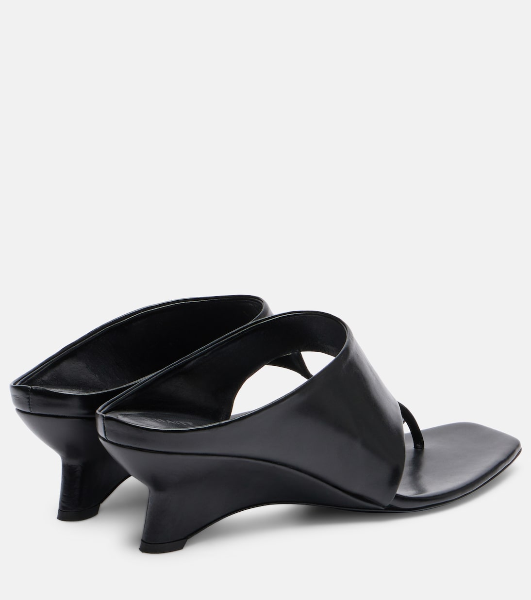 Khaite - Marlow 55 leather thong sandals