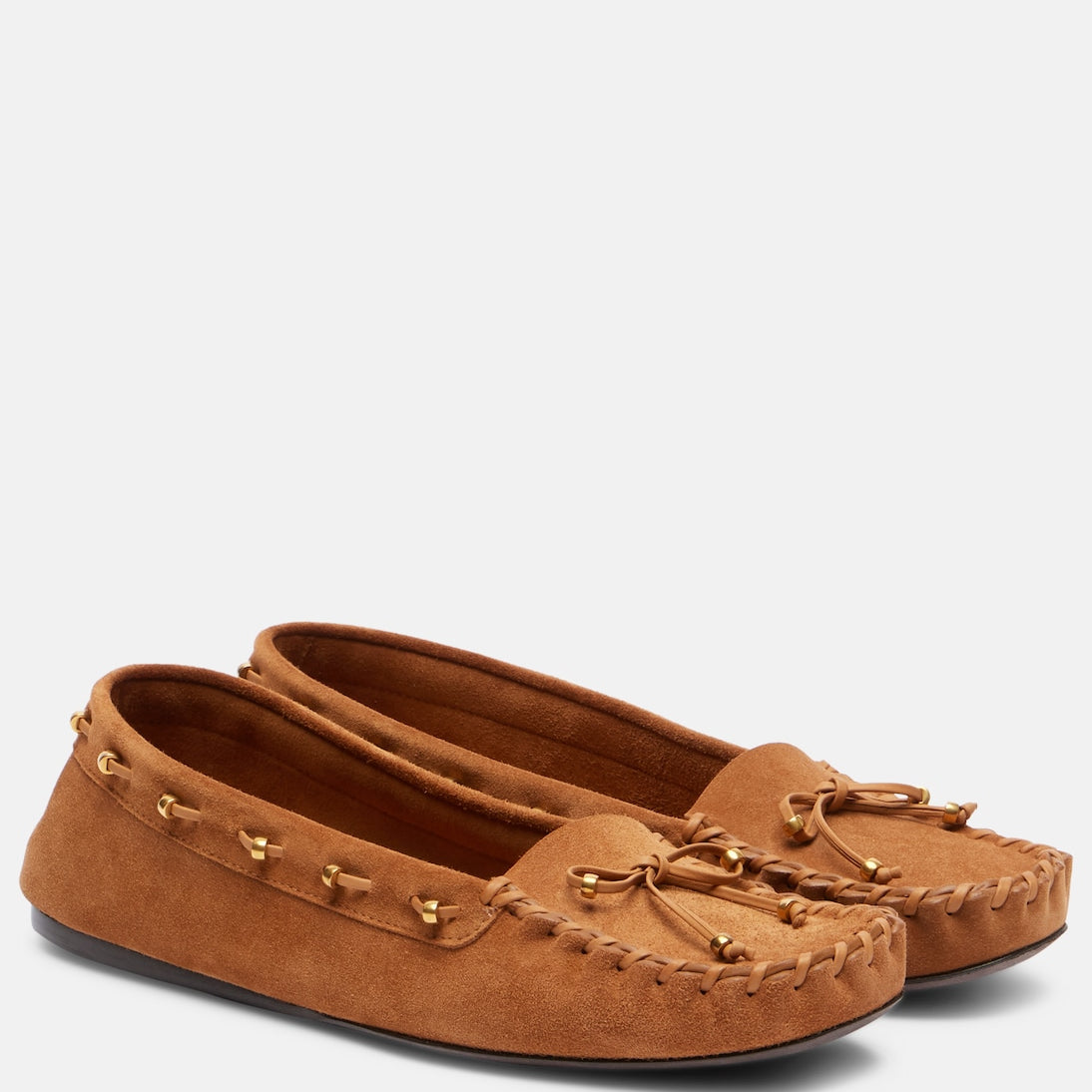 Khaite - Milly suede moccasins