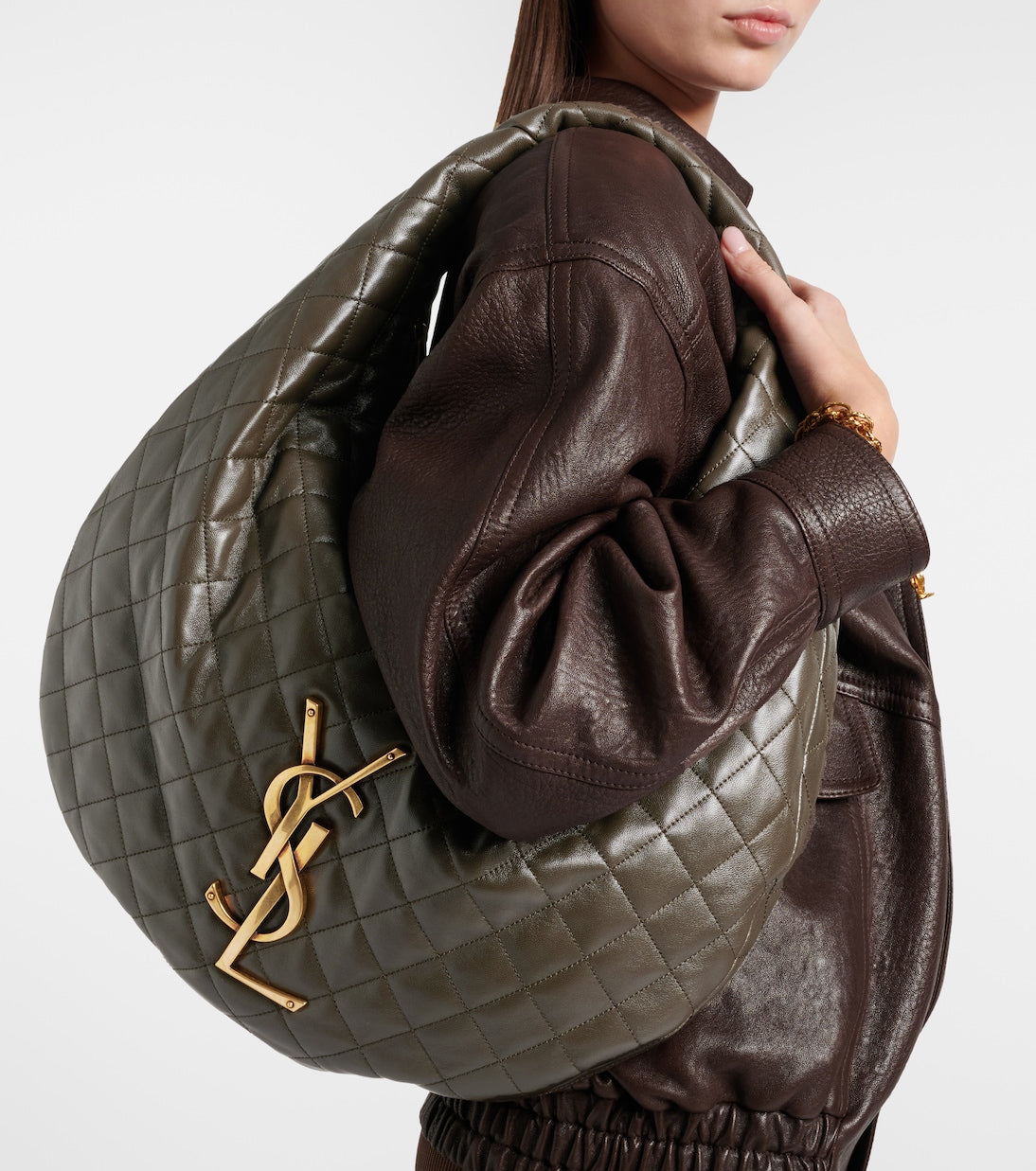 Saint Laurent - Icare Medium quilted leather shoulder bag