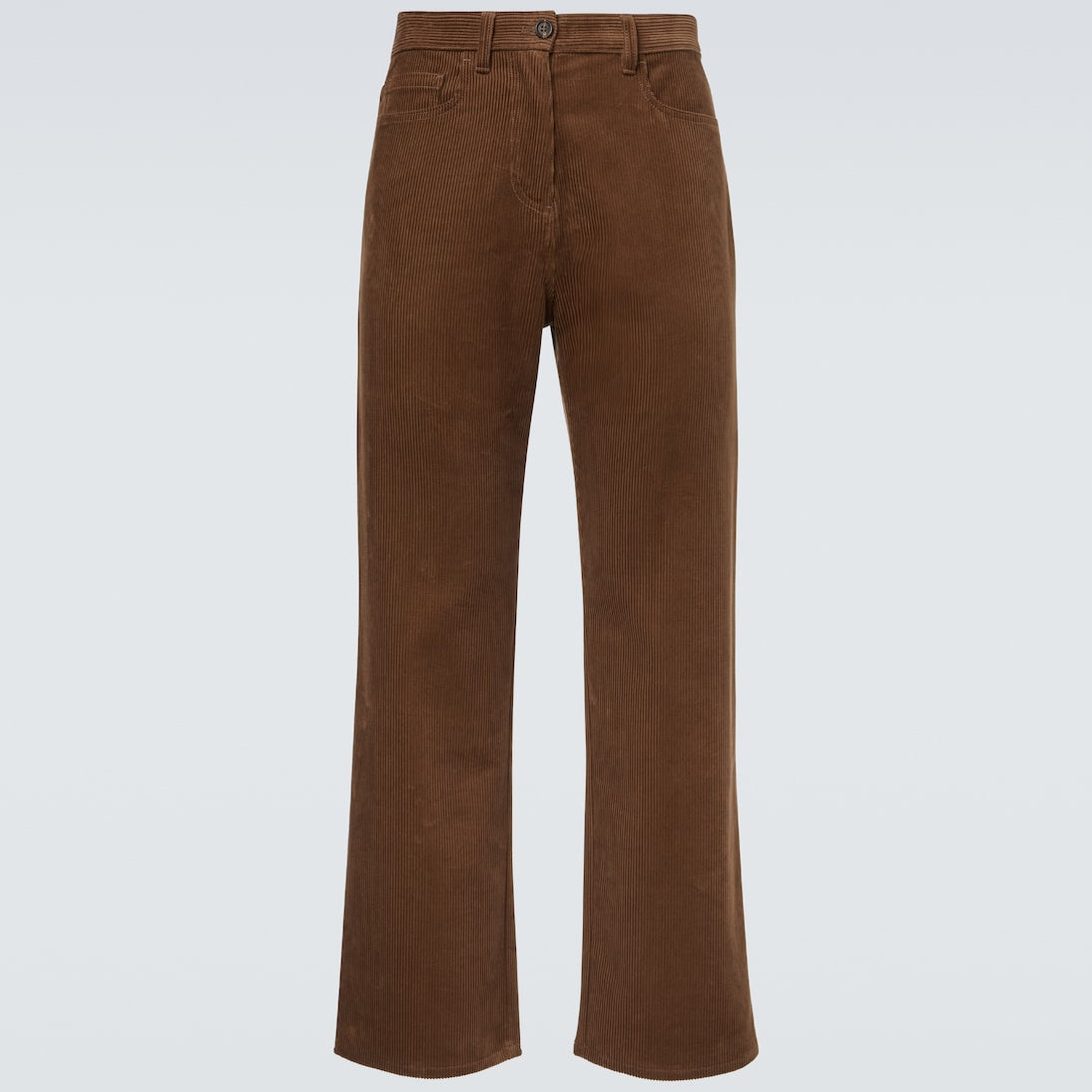 Miu Miu - Cotton corduroy straight pants