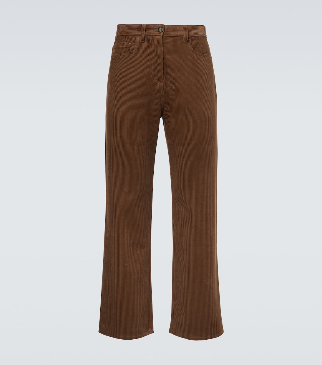 Miu Miu - Cotton corduroy straight pants