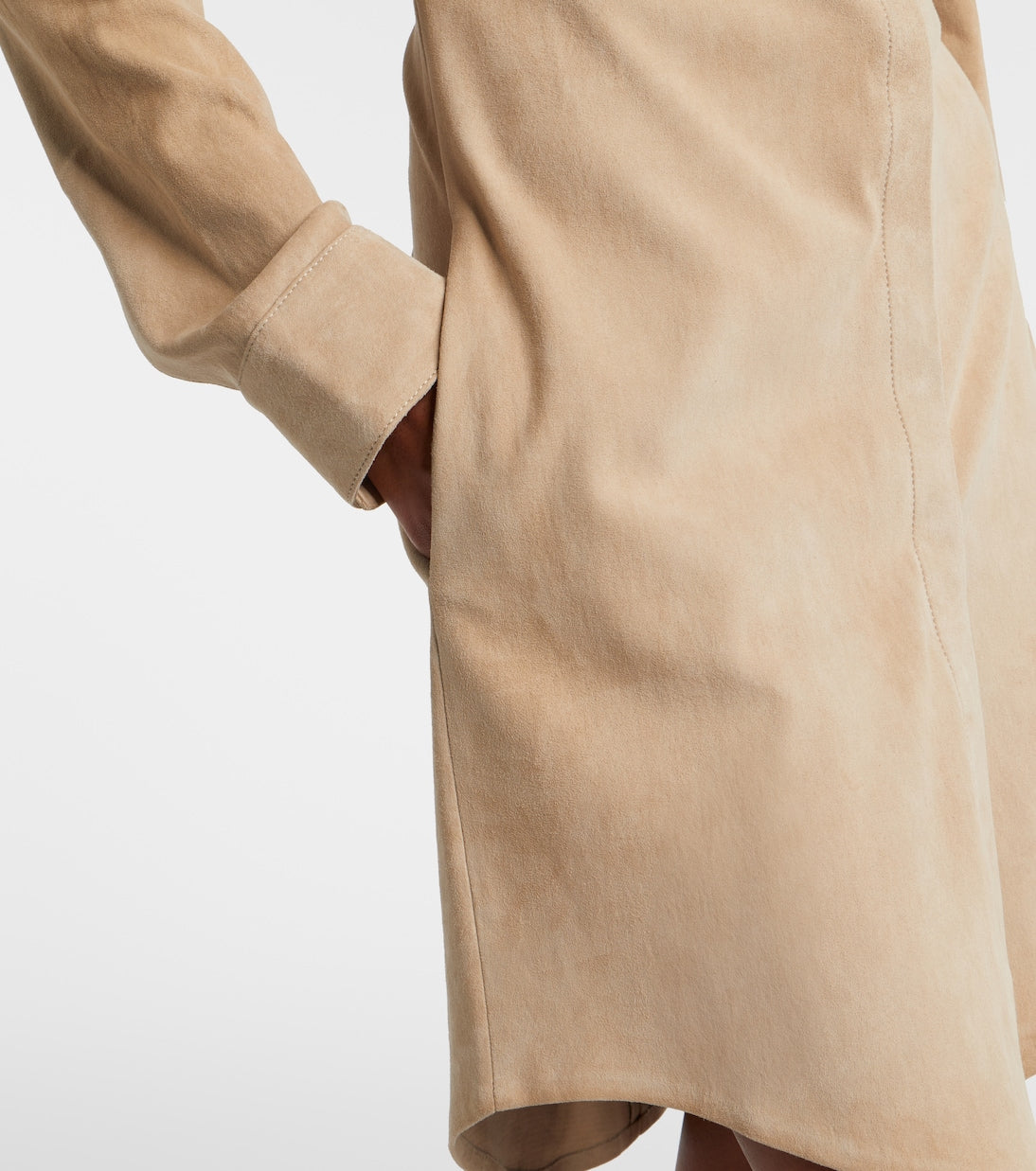 Stouls - Geraldine suede shirt dress