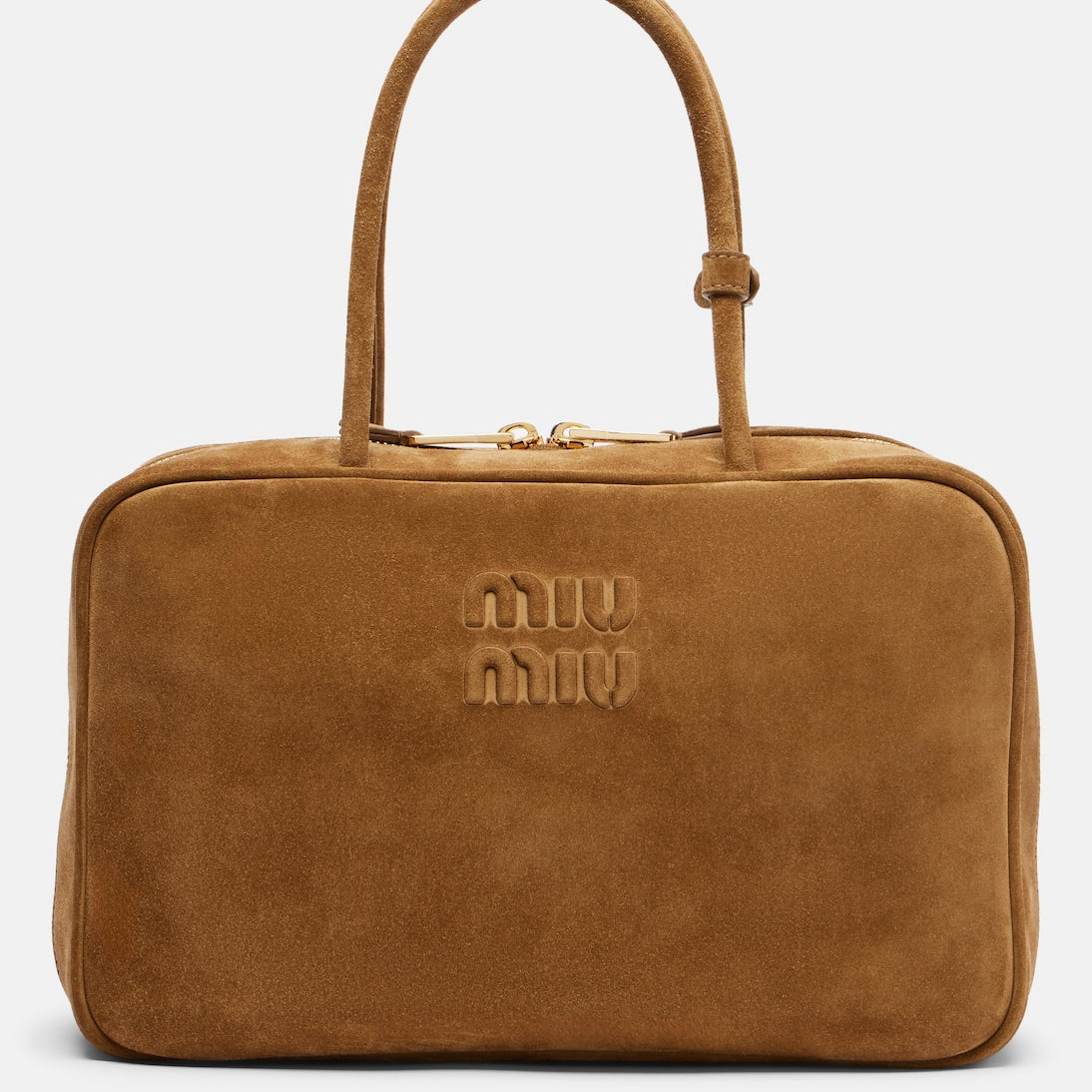 Miu Miu - Beau Large suede tote bag