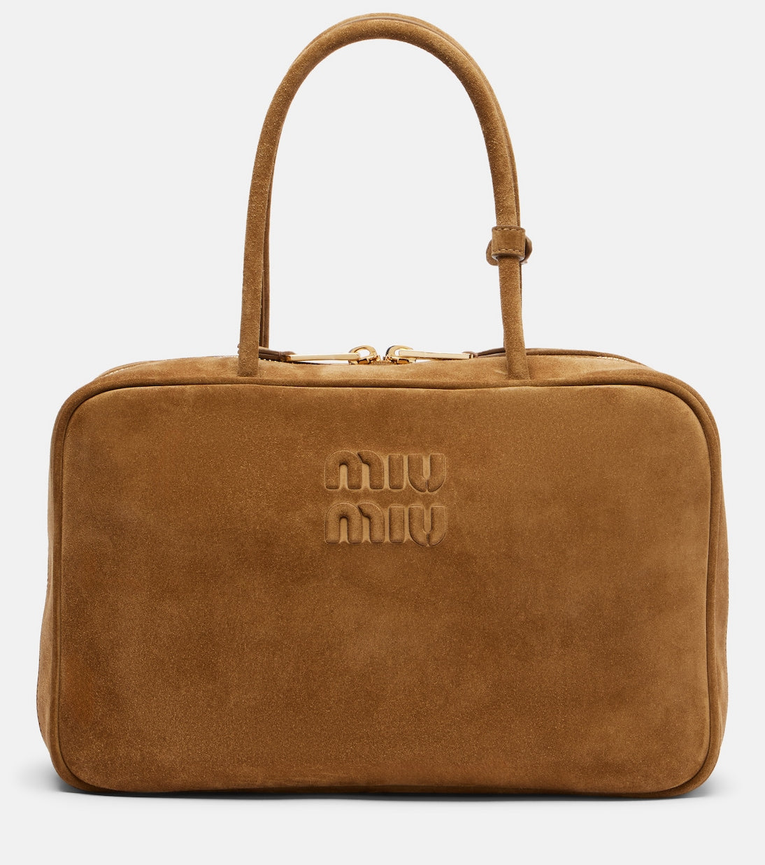 Miu Miu - Beau Large suede tote bag