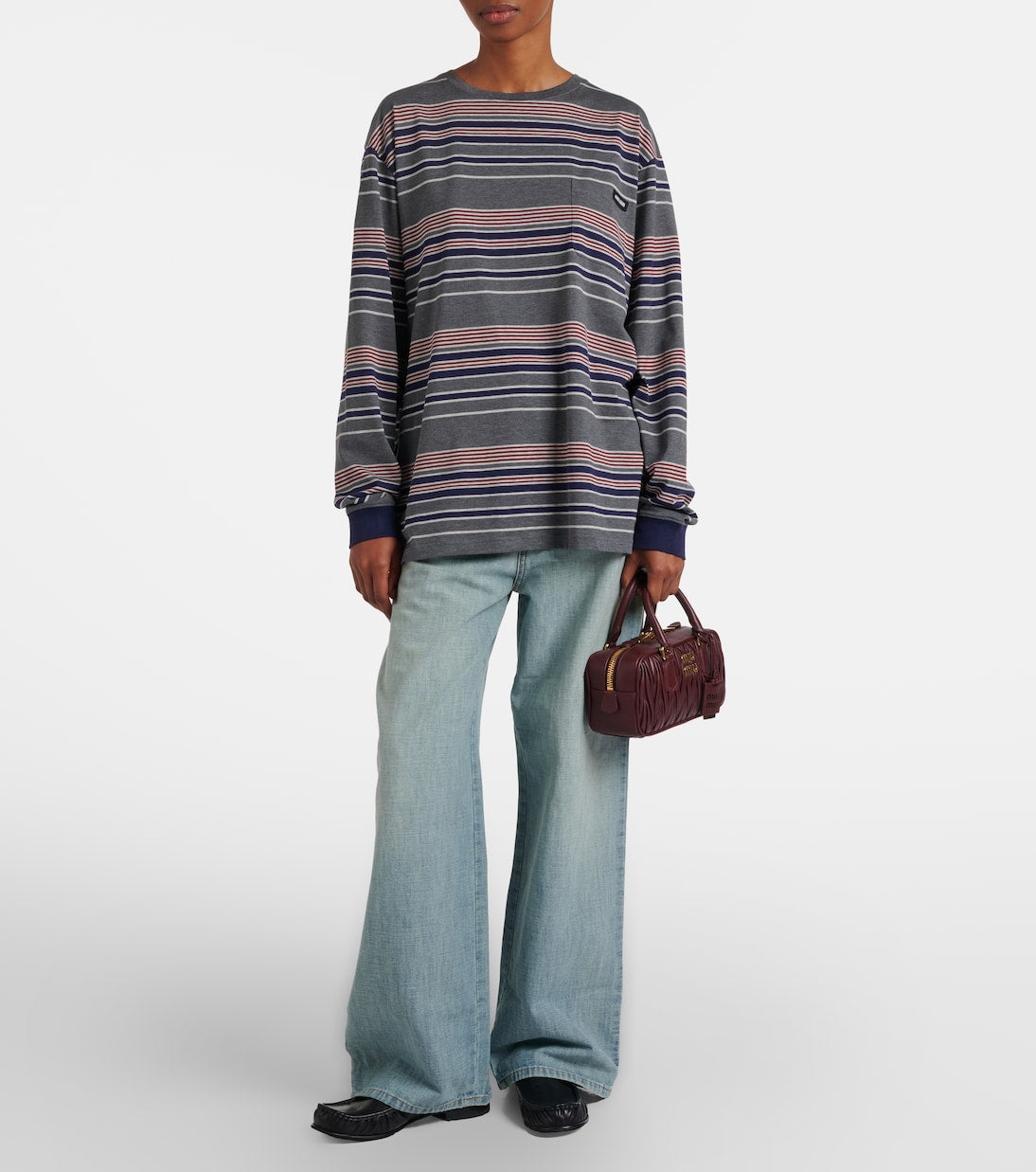 Miu Miu - Arcadie matelassé leather top-handle bag