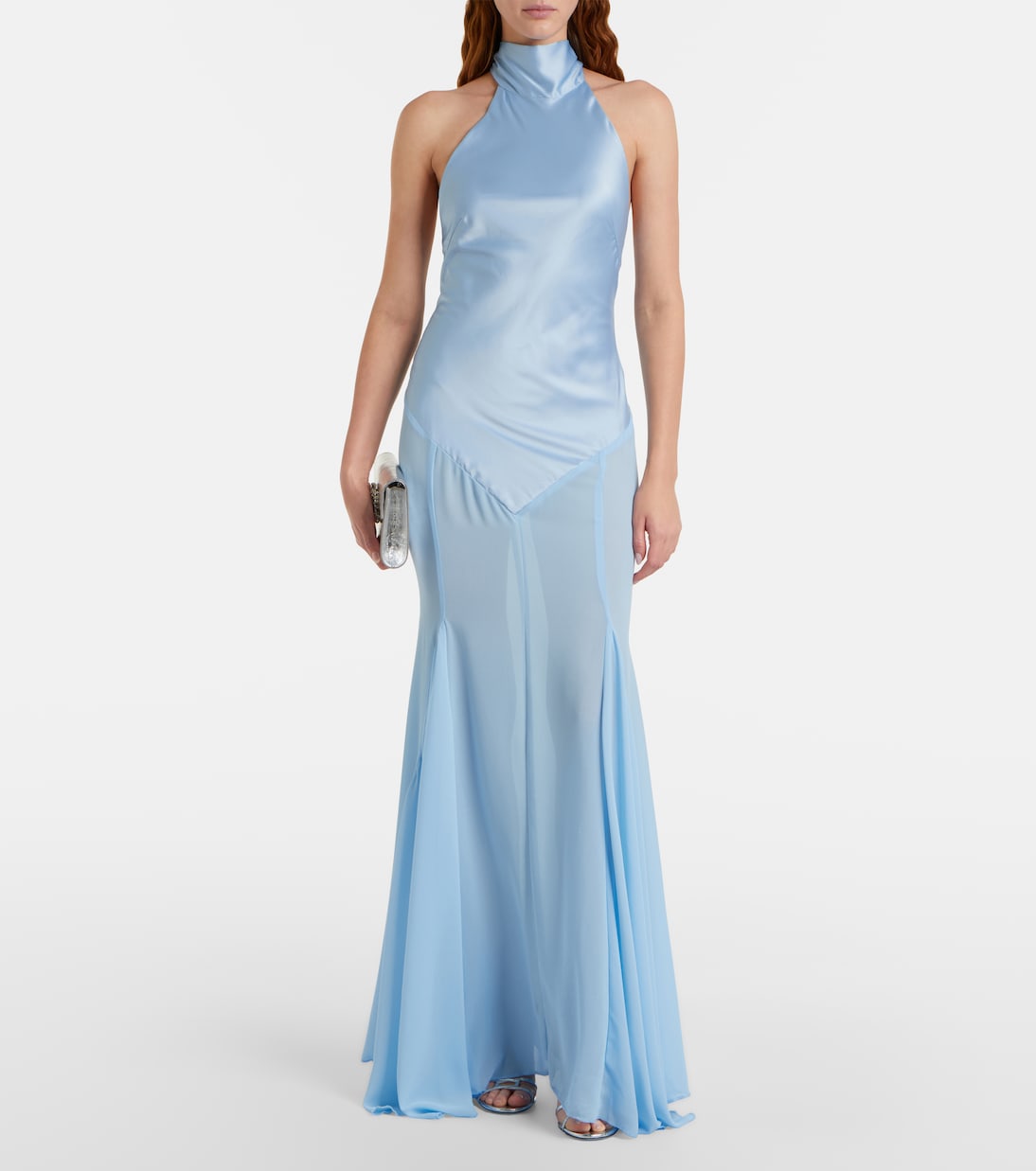 Bananhot - Andrea halterneck maxi dress