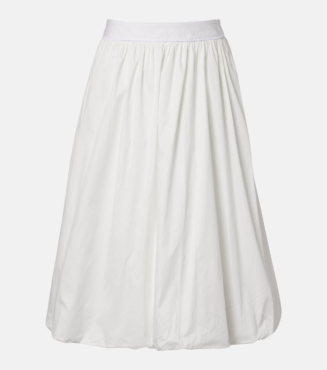 Bananhot - Alba cotton poplin midi skirt