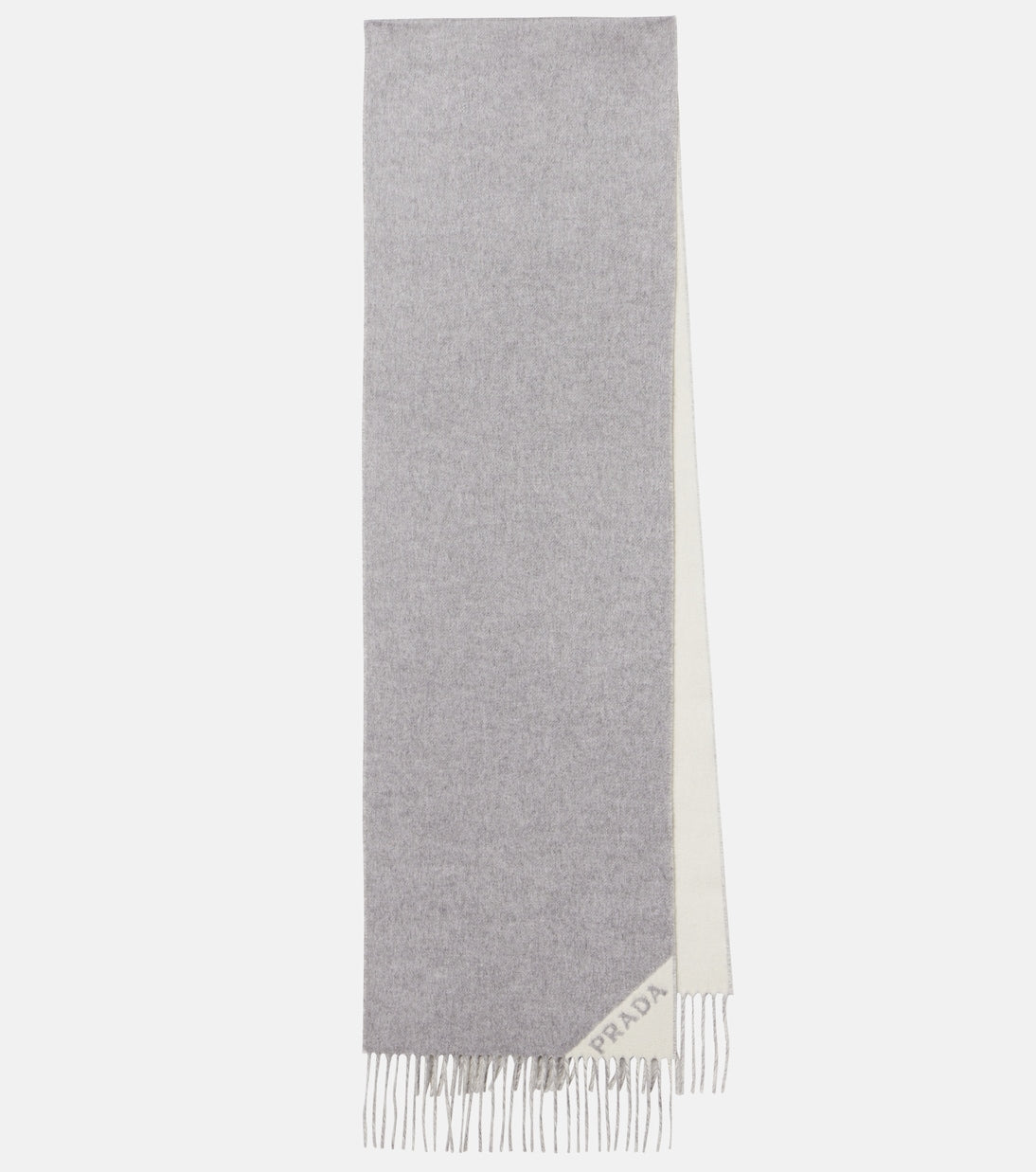 Prada - Logo cashmere scarf