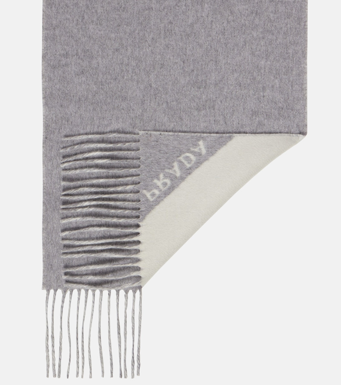 Prada - Logo cashmere scarf