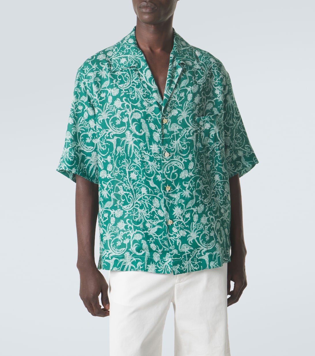 Kiton - Linen shirt