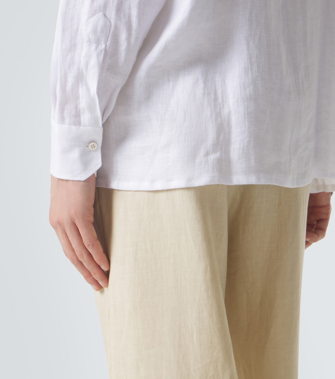 Kiton - Dorian bow-detail linen shirt