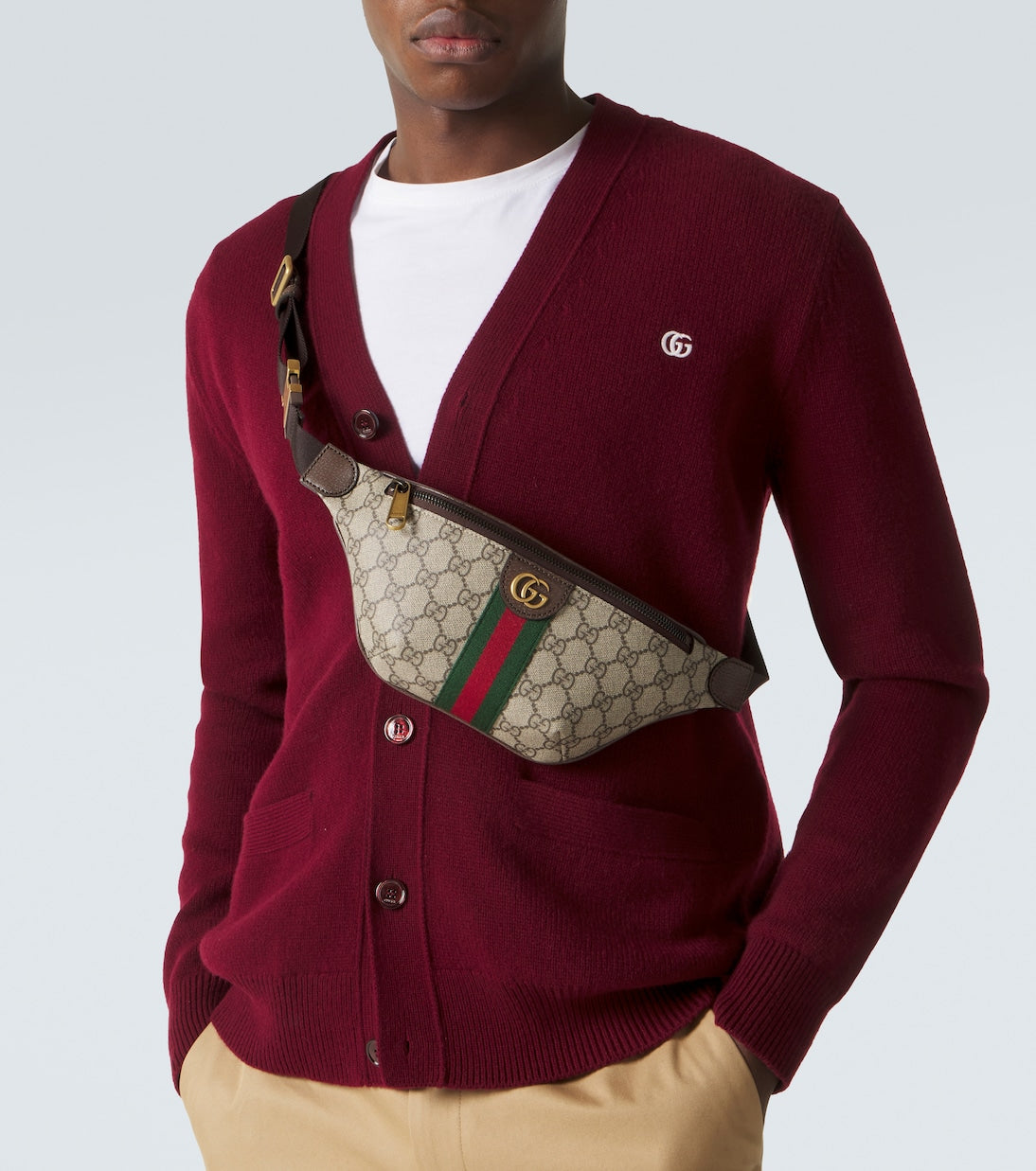Gucci - Ophidia GG Canvas Small belt bag