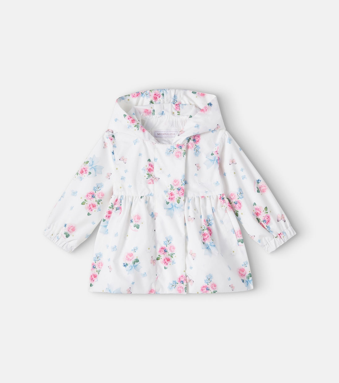 Monnalisa - Floral raincoat