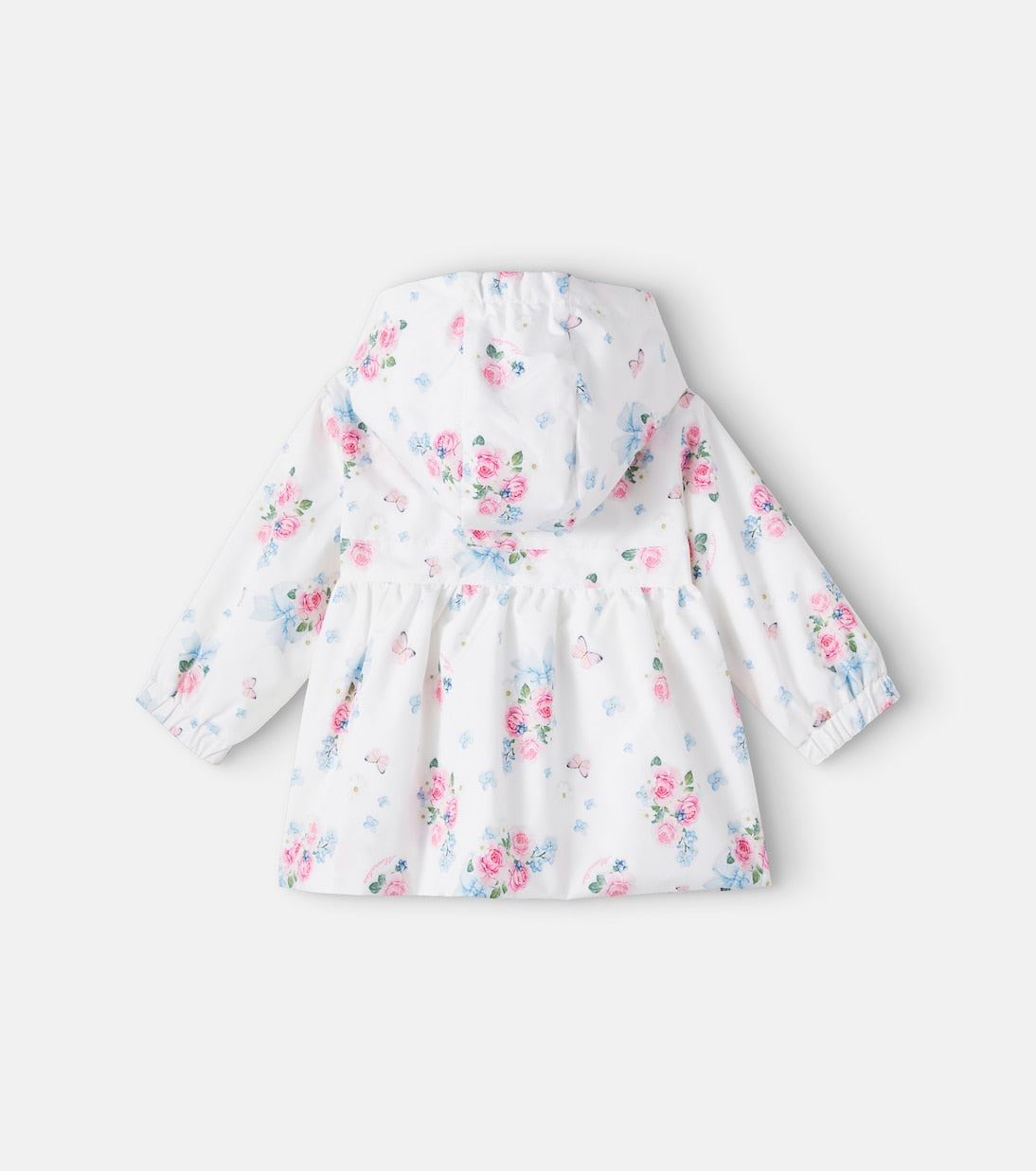 Monnalisa - Floral raincoat