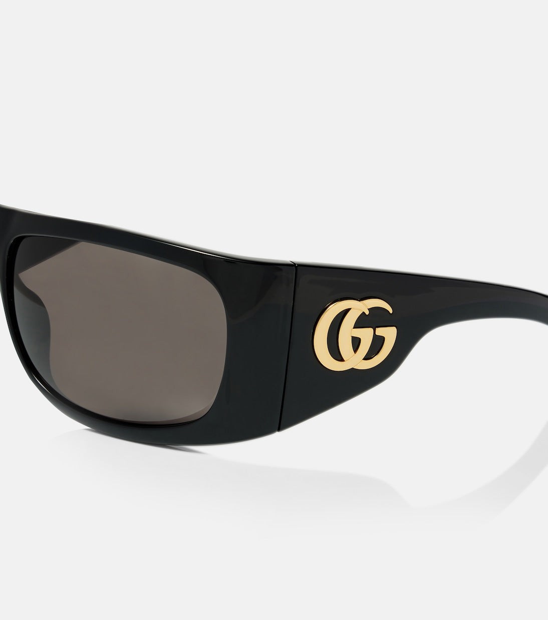 Gucci - Double G square sunglasses