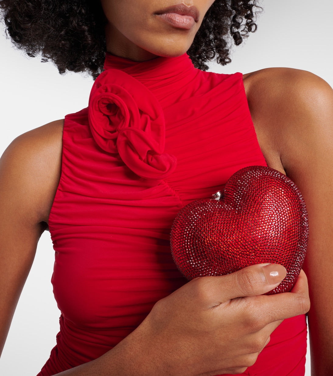 Judith Leiber Couture - L'Amour Petit Cœur embellished clutch