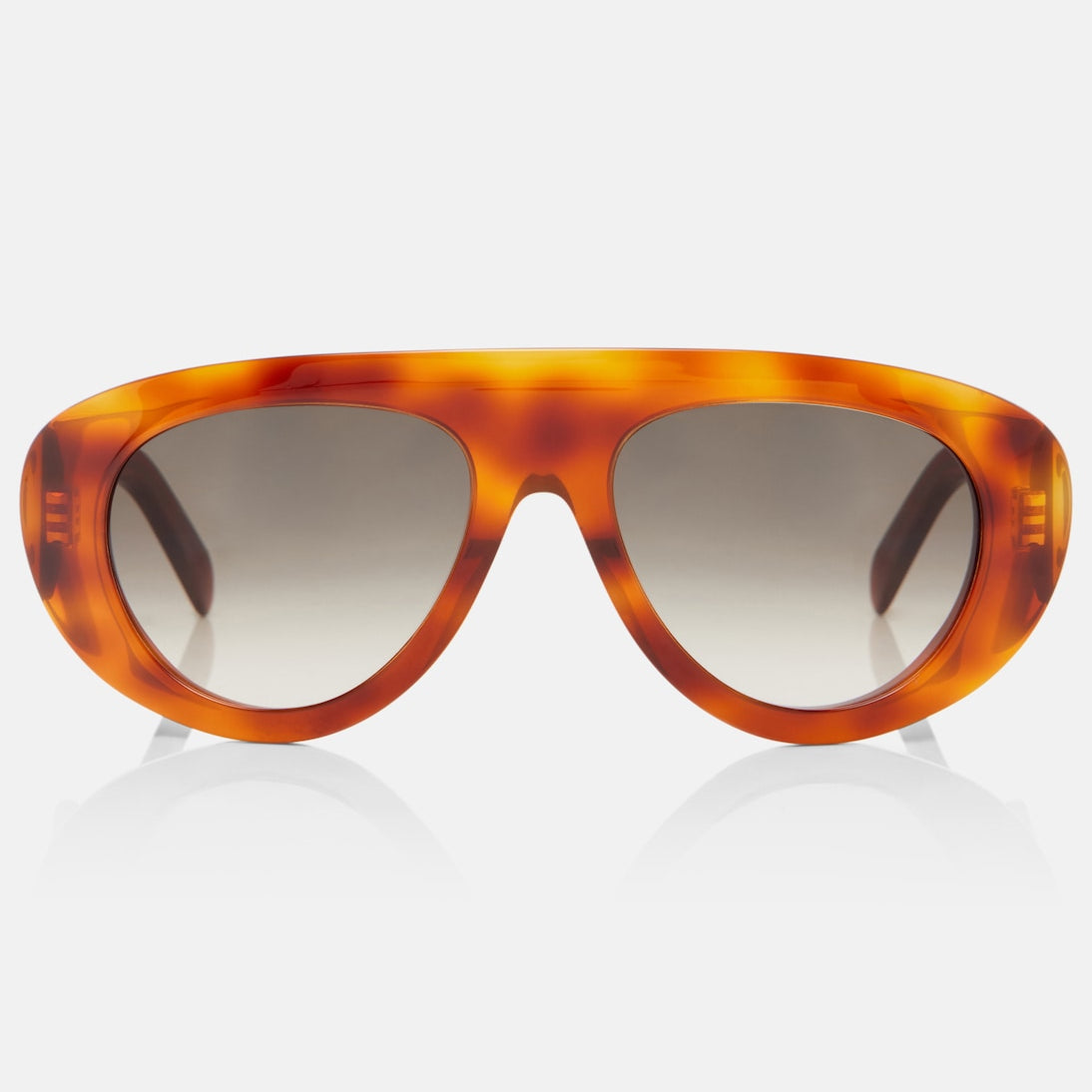 Celine Eyewear - Triomphe Stamp 01 flat-top sunglasses