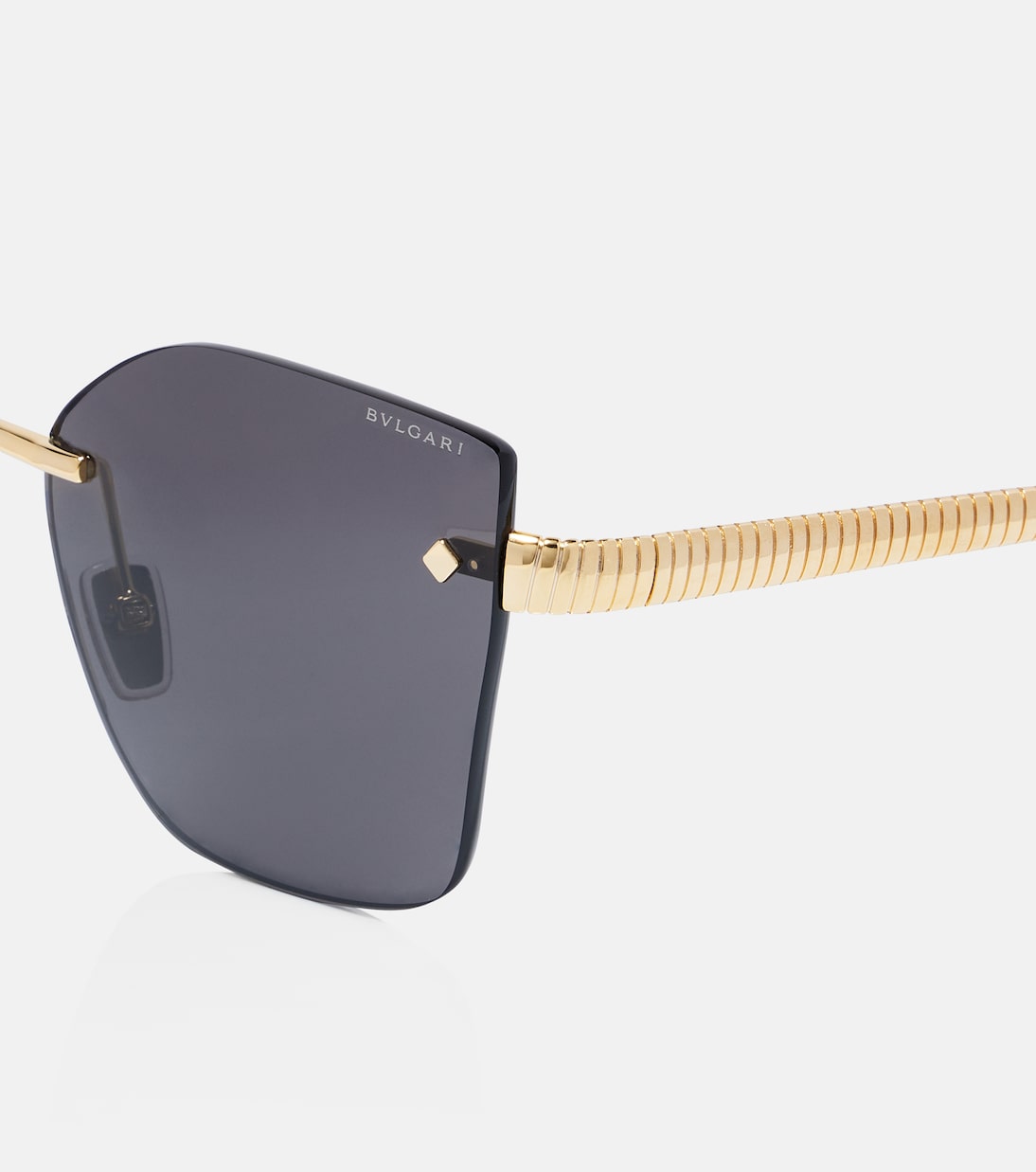 Bvlgari - Tubogas square sunglasses