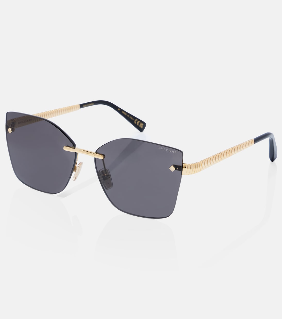 Bvlgari - Tubogas square sunglasses
