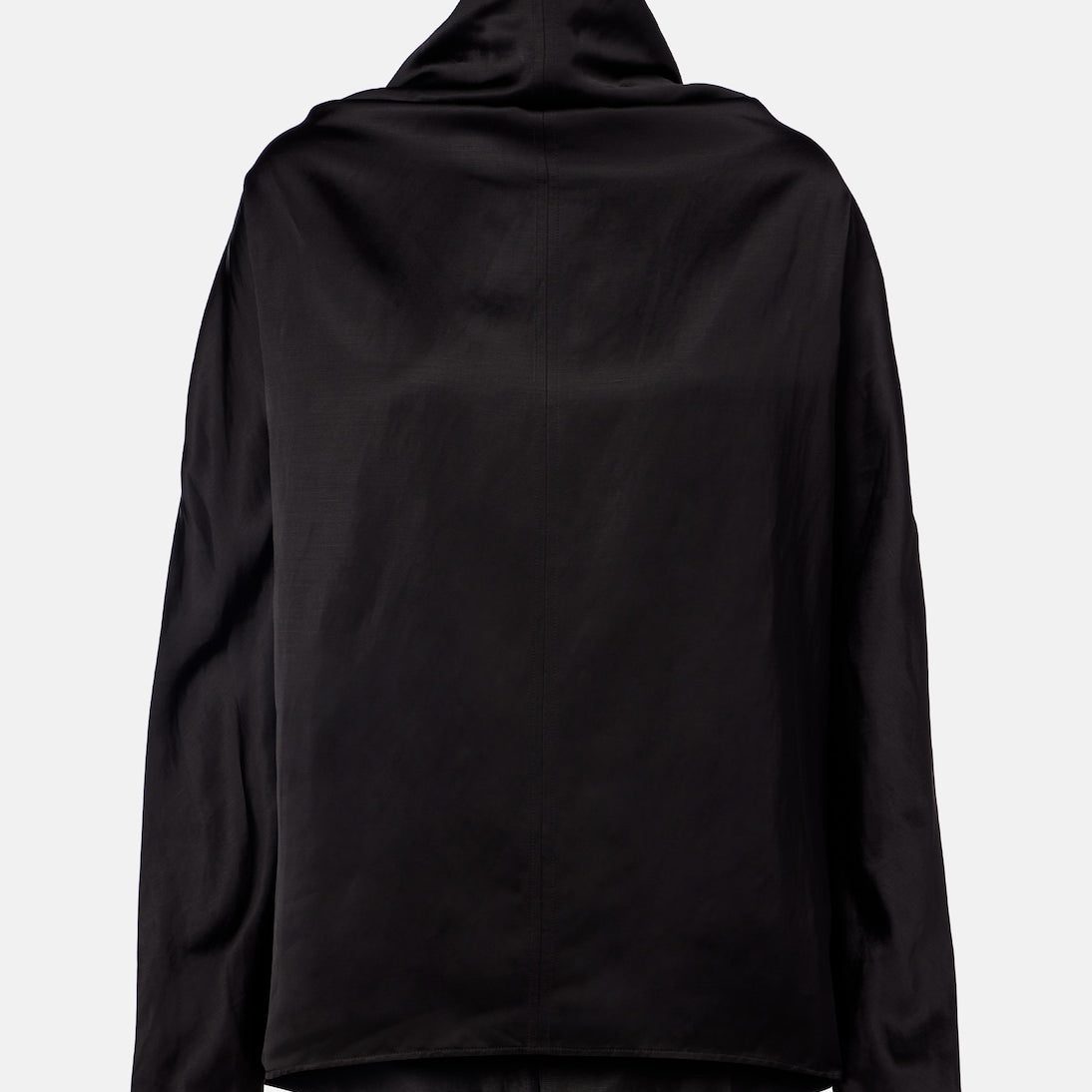Toteme - Draped satin blouse