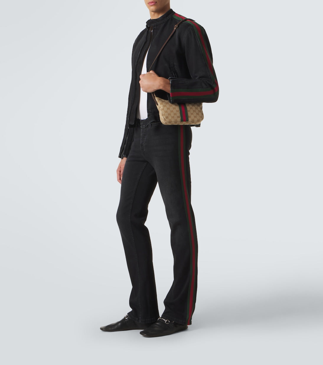 Gucci - Lunetta GG Canvas Small crossbody bag