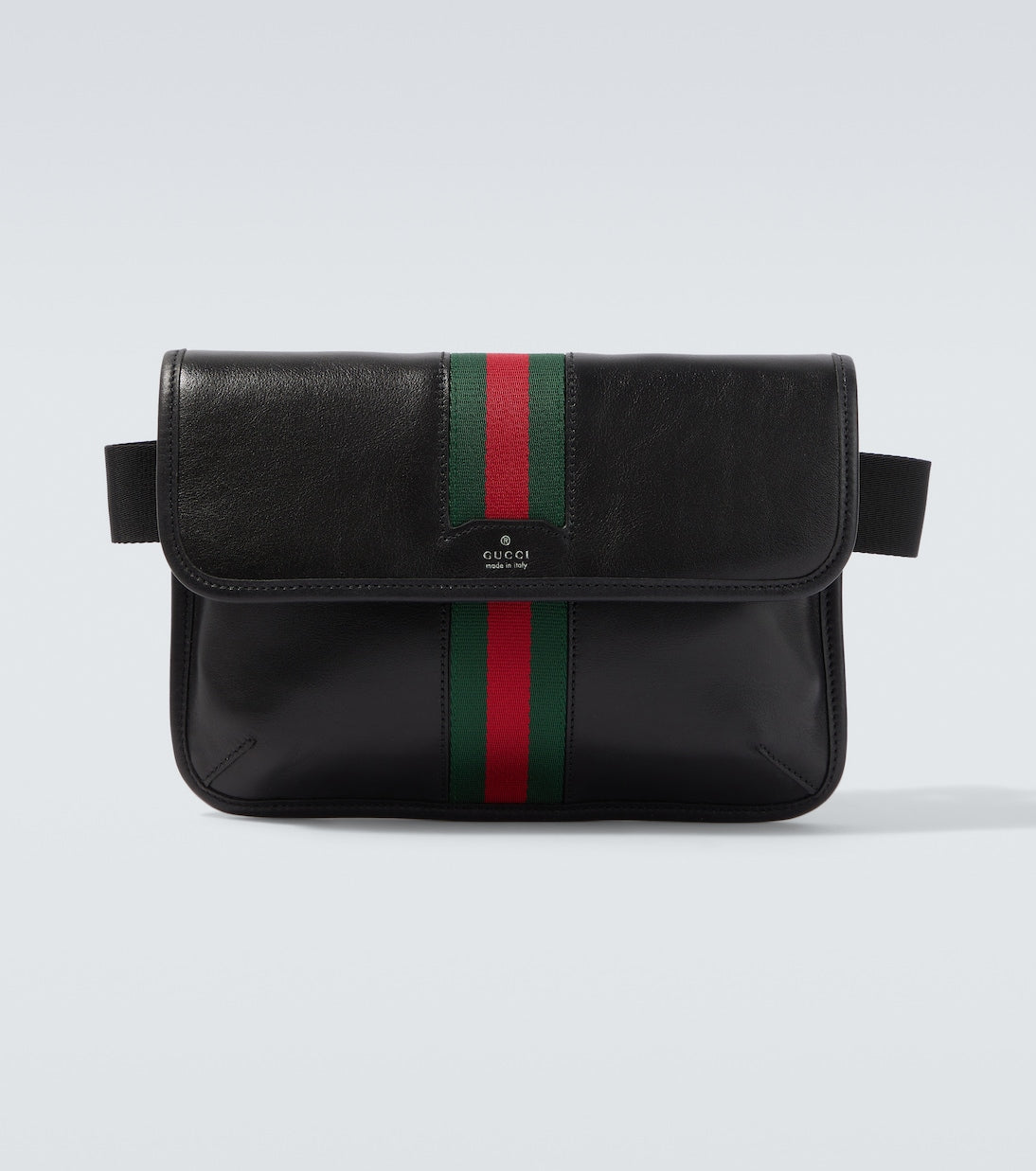 Gucci - Web Trademark Small leather belt bag