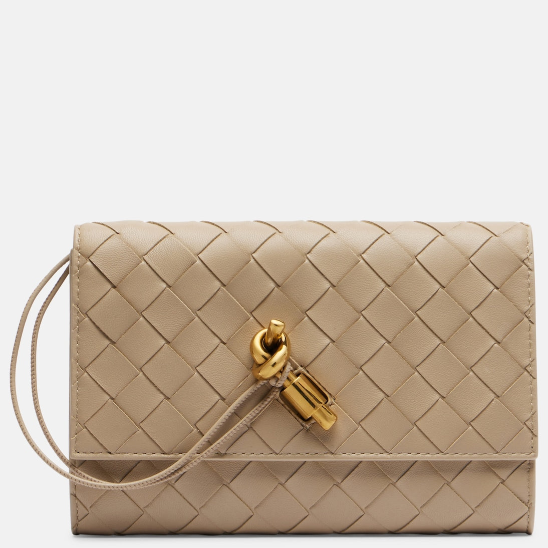 Bottega Veneta - Andiamo leather pouch with strap
