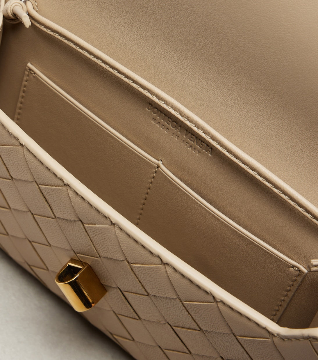 Bottega Veneta - Andiamo leather pouch with strap