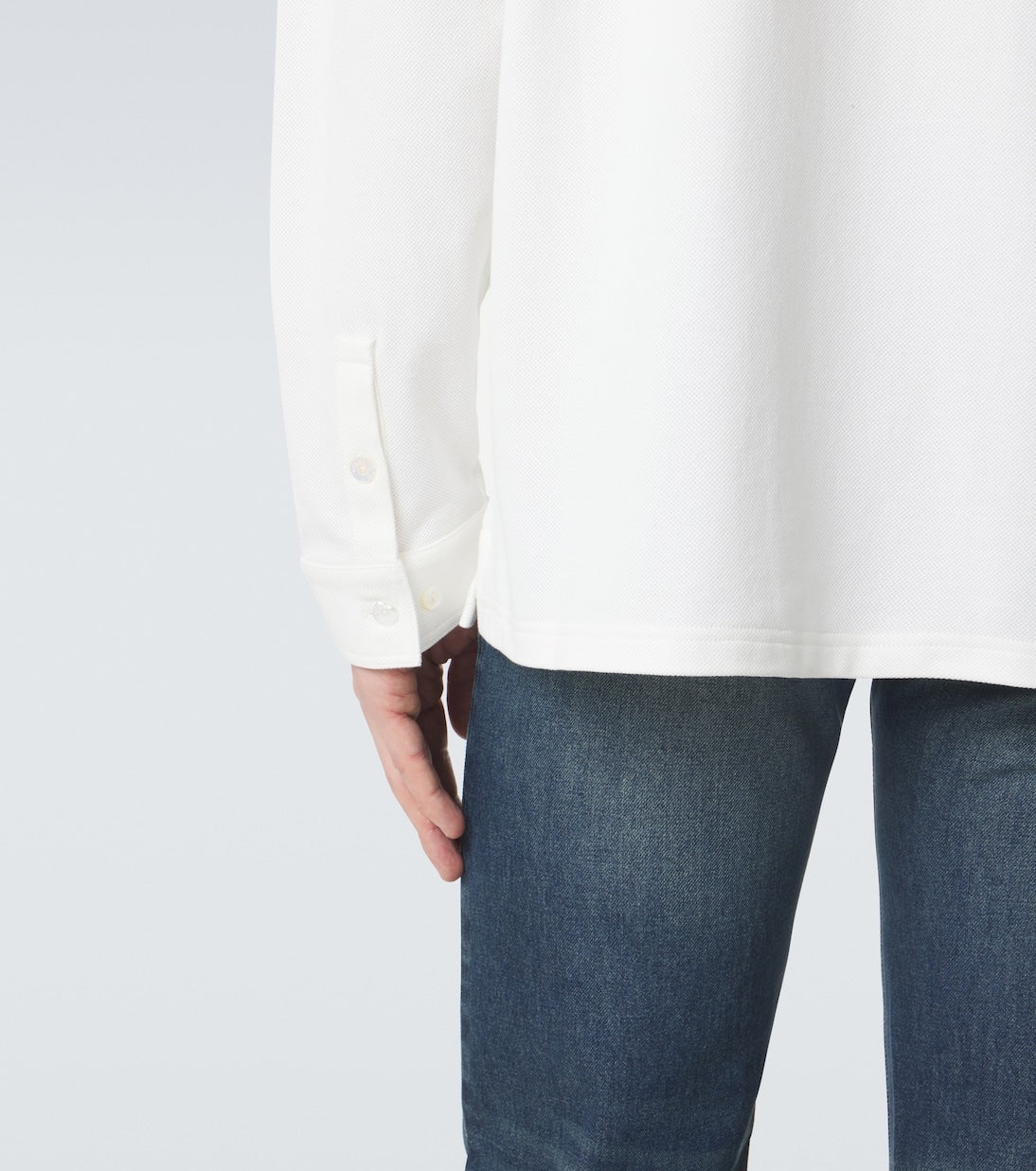 Gucci - Cotton-blend piqué shirt