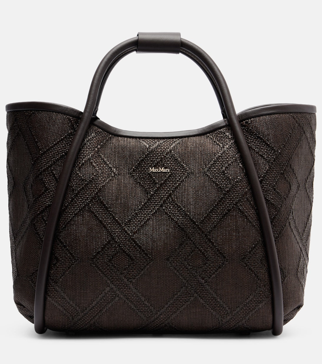 Max Mara - Leather tote bag