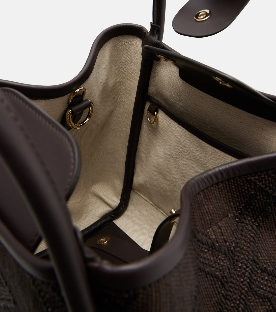 Max Mara - Leather tote bag