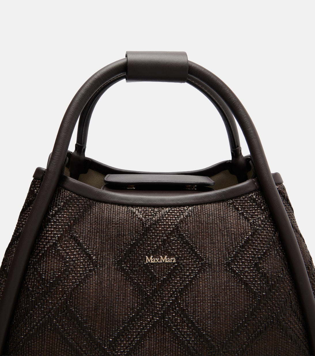 Max Mara - Leather tote bag