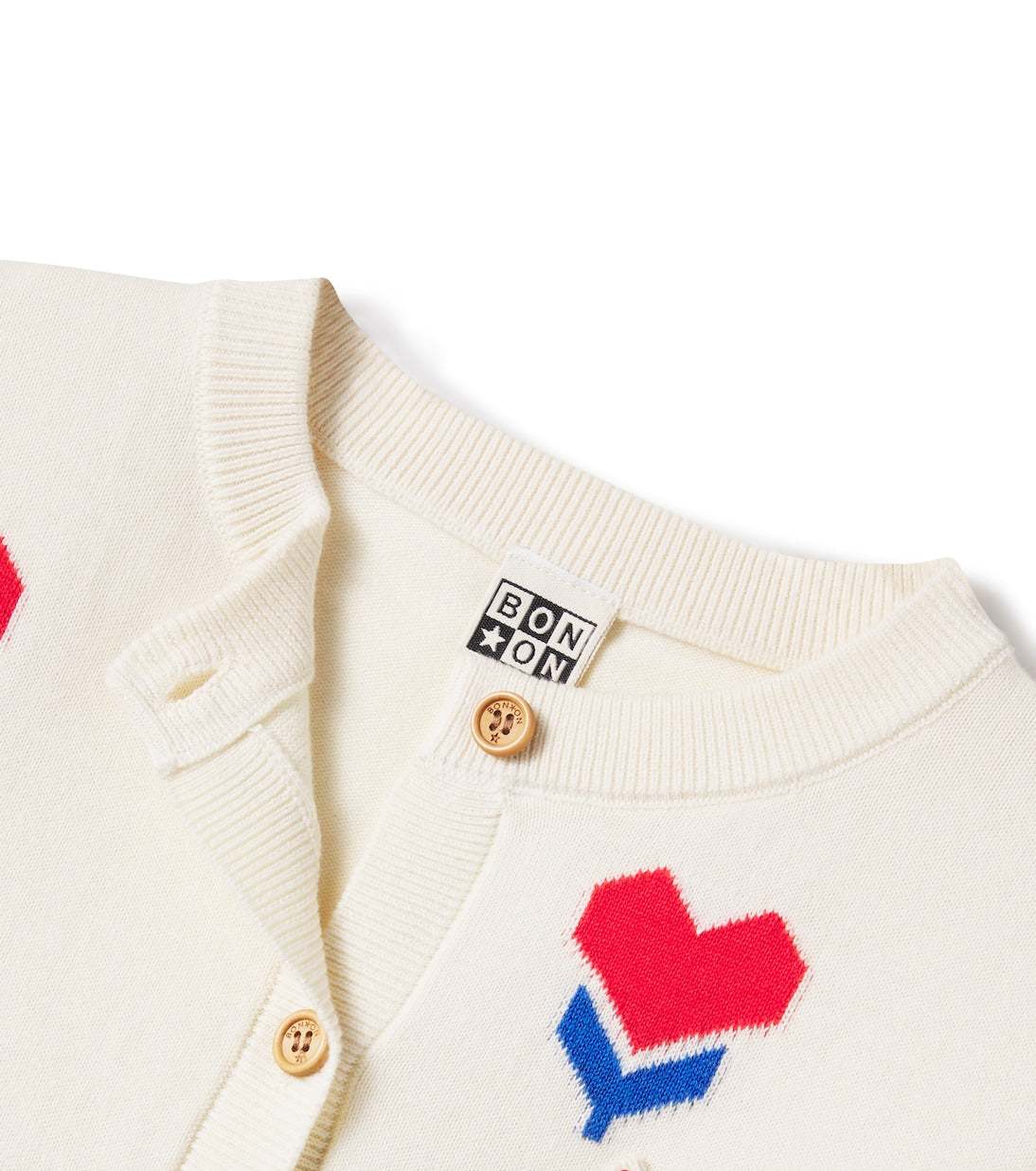 Bonton - Nina jacquard cotton cardigan