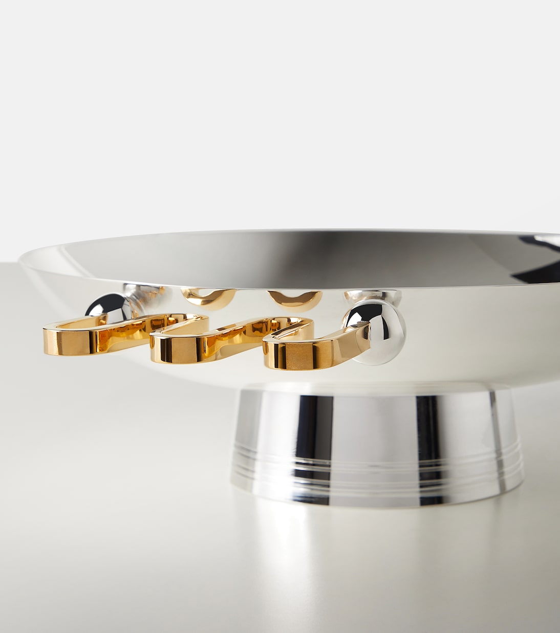 Christofle - Fjerdingstad silver-plated centerpiece by Christian Fjerdingstad