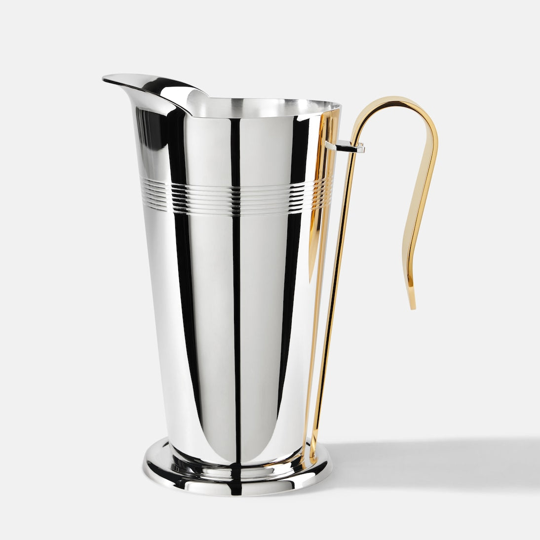Christofle - Fjerdingstad silver-plated pitcher by Christian Fjerdingstad