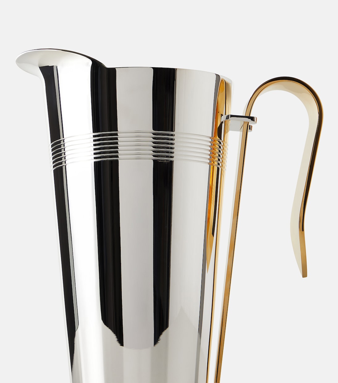 Christofle - Fjerdingstad silver-plated pitcher by Christian Fjerdingstad