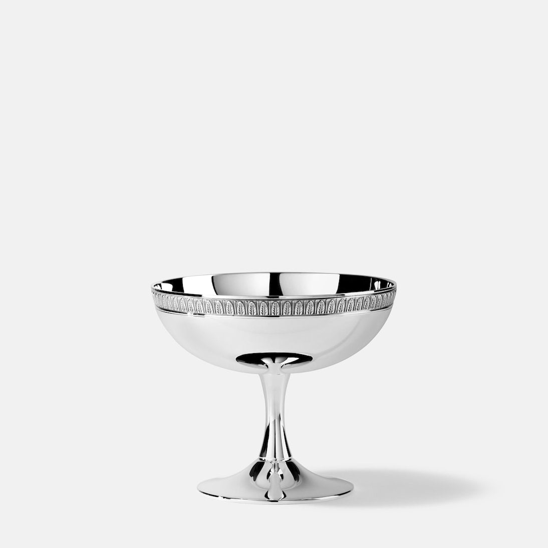 Christofle - Malmaison silver-plated dessert bowl