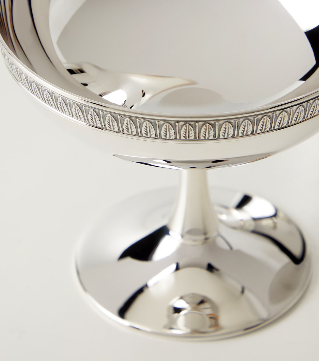 Christofle - Malmaison silver-plated dessert bowl