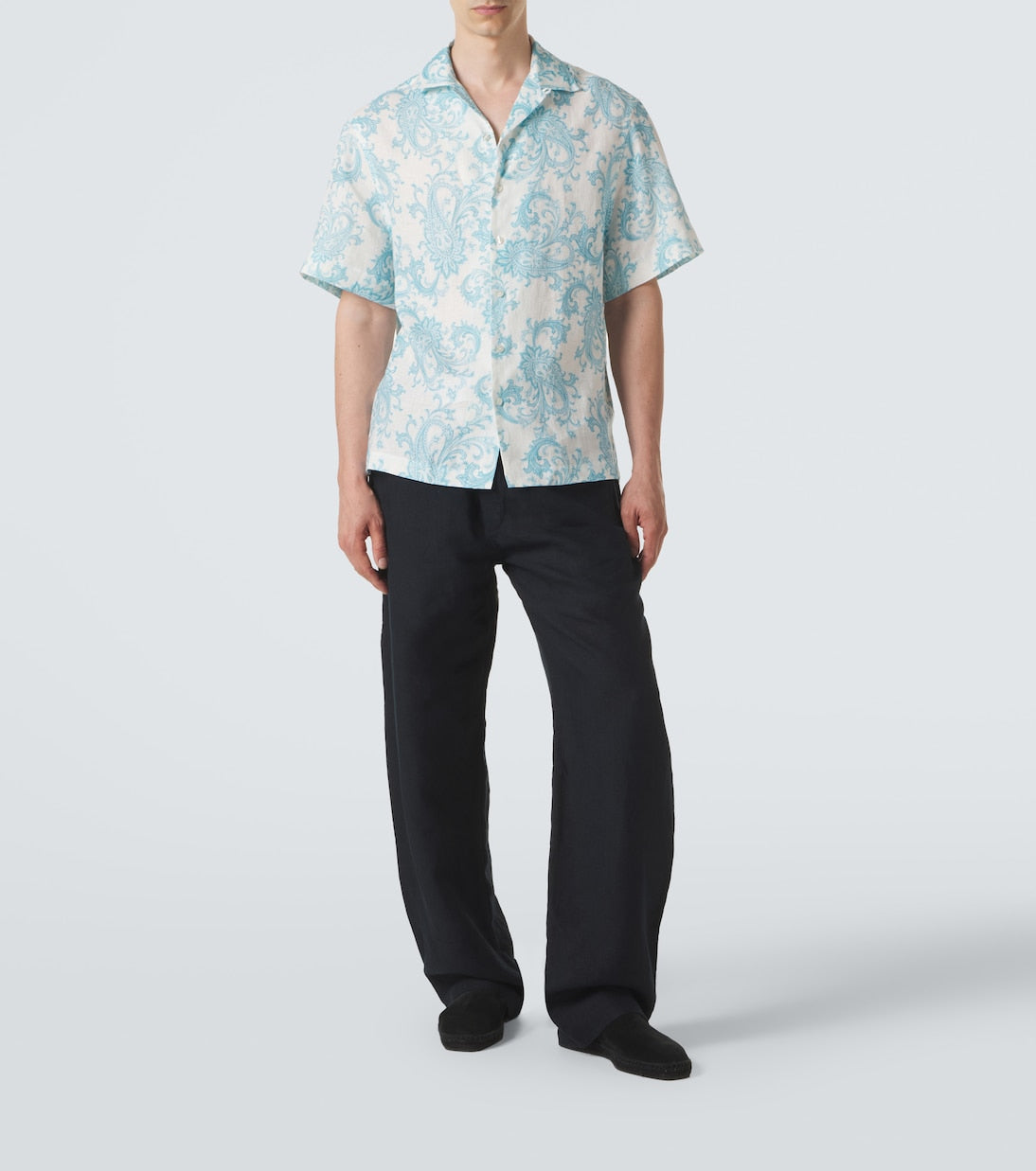 Etro - Paisley linen shirt