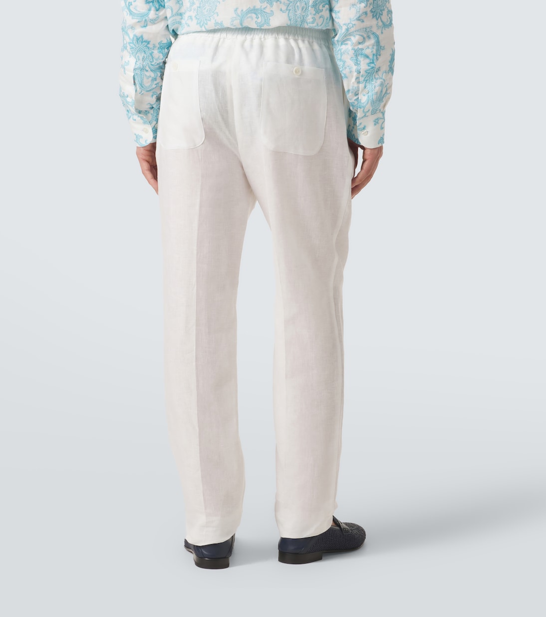 Etro - Linen slim pants