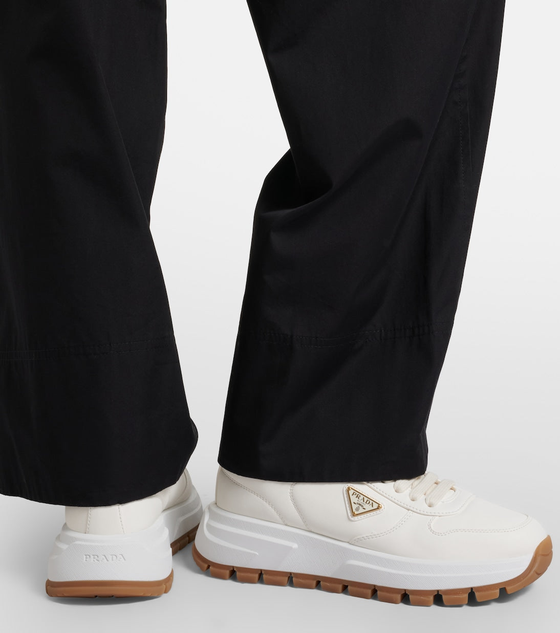 Prada - Prax 01 leather sneakers