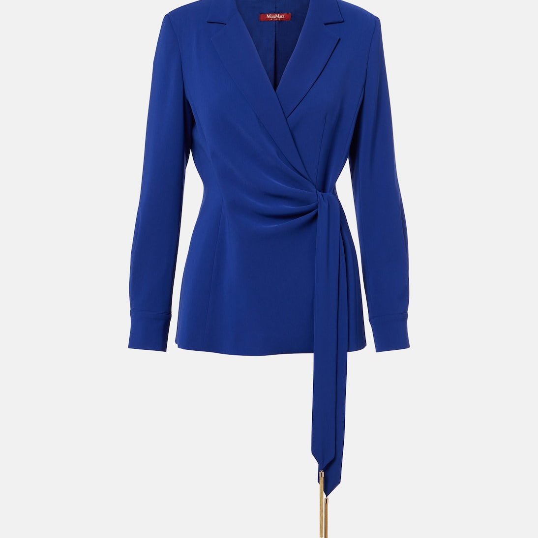 Max Mara - Elegante Skipper cady wrap blazer